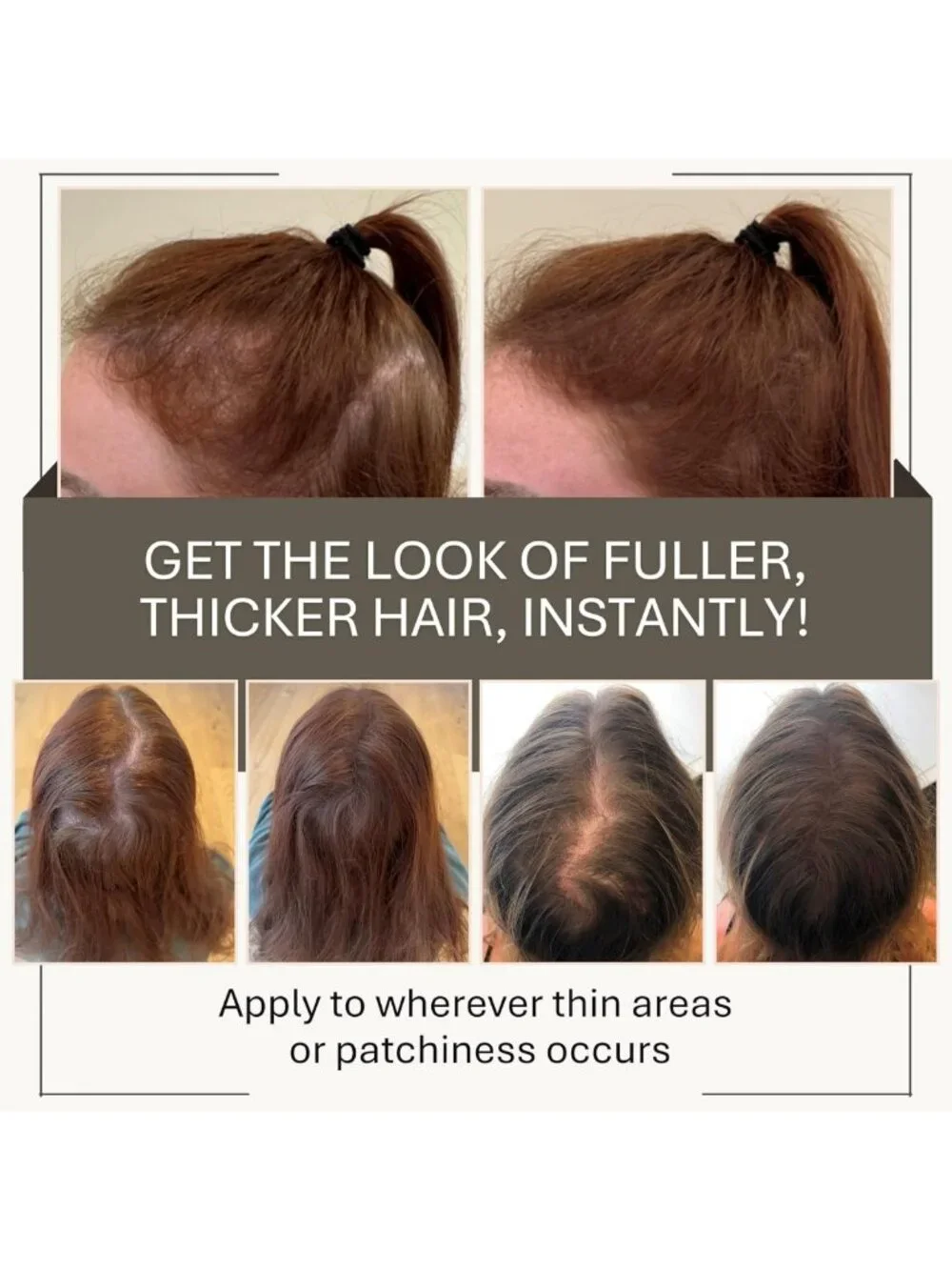Root Touch Up Powder - Great Hair Day Concealer, White, Instant Hair Color Fix